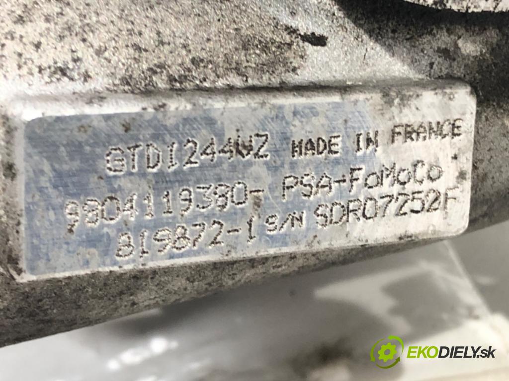 FORD FOCUS III Turnier 2010 - 2022    1.5 TDCi 88 kW [120 KM] olej napędowy 2014 - 2022  Turbodúchadlo,turbo 9804119380 (Turbodúchadlá (kompletné))