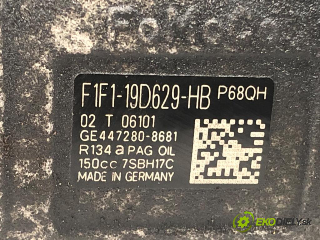 FORD FOCUS III Turnier 2010 - 2022    1.5 TDCi 88 kW [120 KM] olej napędowy 2014 - 2022  kompresor klimatizace F1F1-19D629-HB (Kompresory)