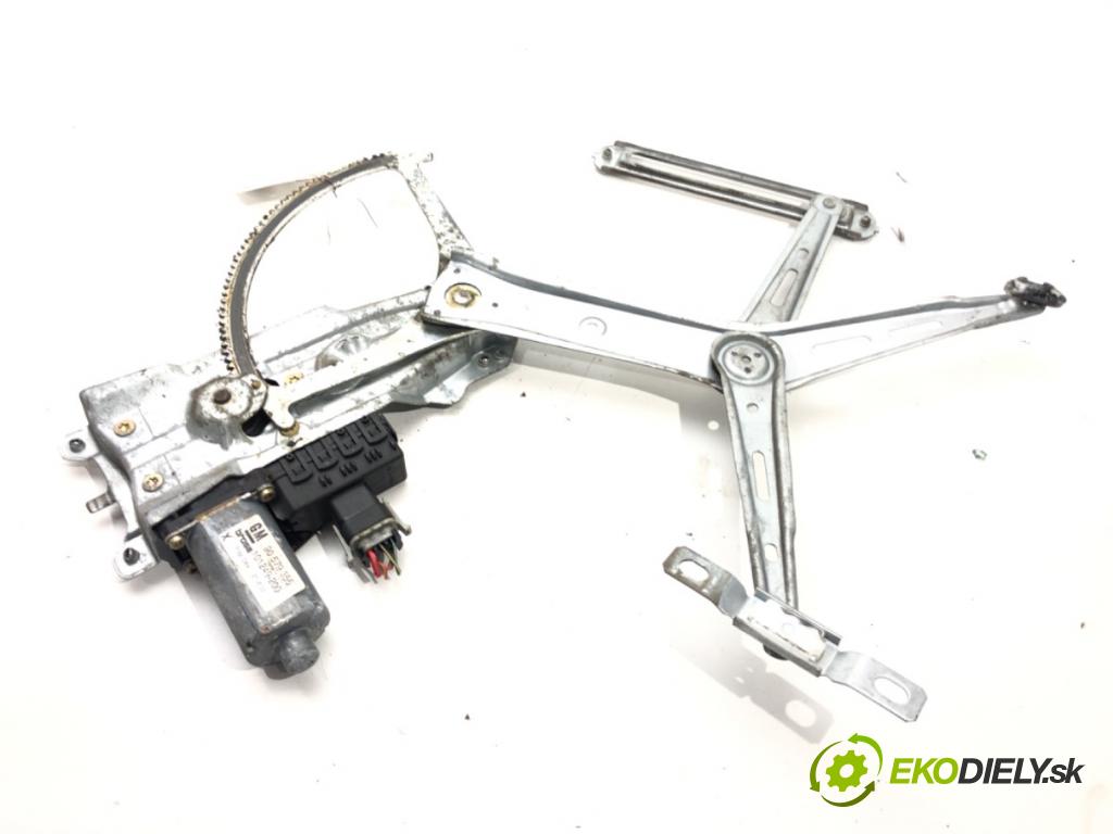 OPEL ZAFIRA A nadwozie wielkoprzestrzenne (MPV) (T98) 1999 - 2005    2.0 DTI 16V (F75) 74 kW [101 KM] olej napędowy 200  mechanismus okna přední část levý 90579355