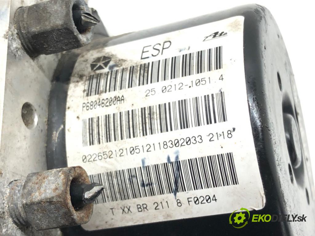 JEEP GRAND CHEROKEE III (WH, WK) 2004 - 2011    3.0 CRD 160 kW [218 KM] olej napędowy 2005 - 2010  Pumpa ABS P68046200AA (Pumpy ABS)