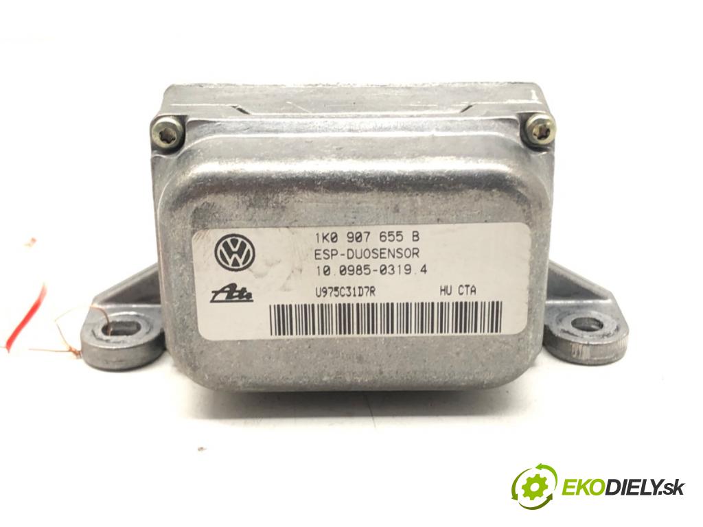 VW TOURAN (1T1, 1T2) 2003 - 2010    1.9 TDI 77 kW [105 KM] olej napędowy 2003 - 2010  snímač ESP 1K0907655B