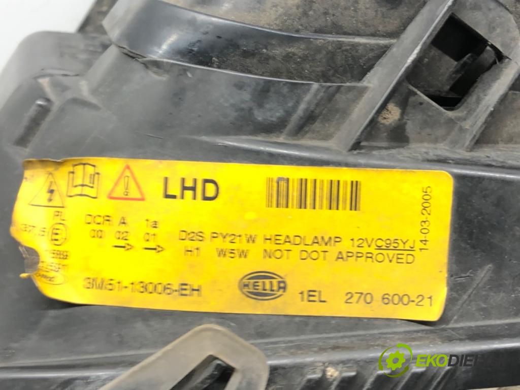 FORD FOCUS C-MAX (DM2) 2003 - 2007    1.6 Ti 85 kW [115 KM] benzyna 2004 - 2007  Svetlomet ľavy predný XENON 3M51-13006-EH