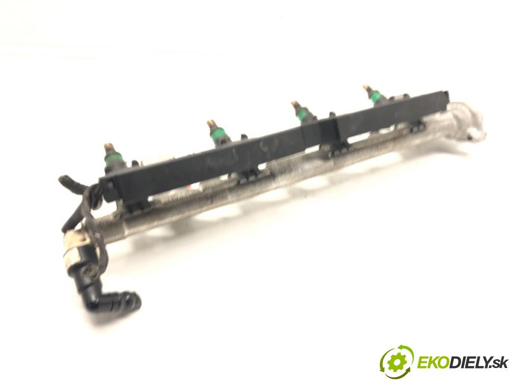 FORD FOCUS C-MAX (DM2) 2003 - 2007    1.6 Ti 85 kW [115 KM] benzyna 2004 - 2007  Lišta vstrekovacia 98MF-BB (Vstrekovacie lišty)