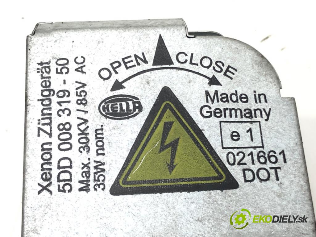 AUDI A6 C6 (4F2) 2004 - 2011    2.0 TDI 103 kW [140 KM] olej napędowy 2004 - 2008  ŠTARTÉR: Cievka XENON 5DD008319-50