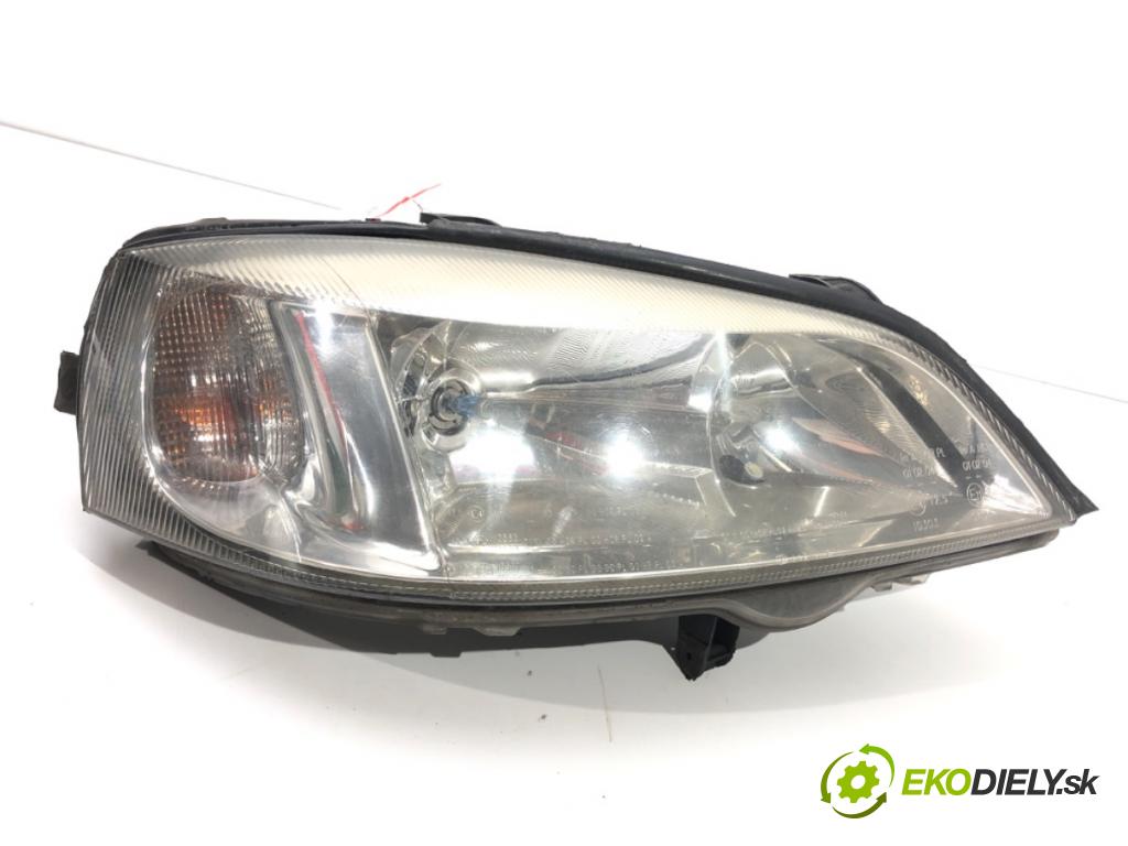 OPEL ASTRA G liftback (T98) 1998 - 2009    1.7 DTI 16V (F08, F48) 55 kW [75 KM] olej napędowy  Svetlomet pravy predný 