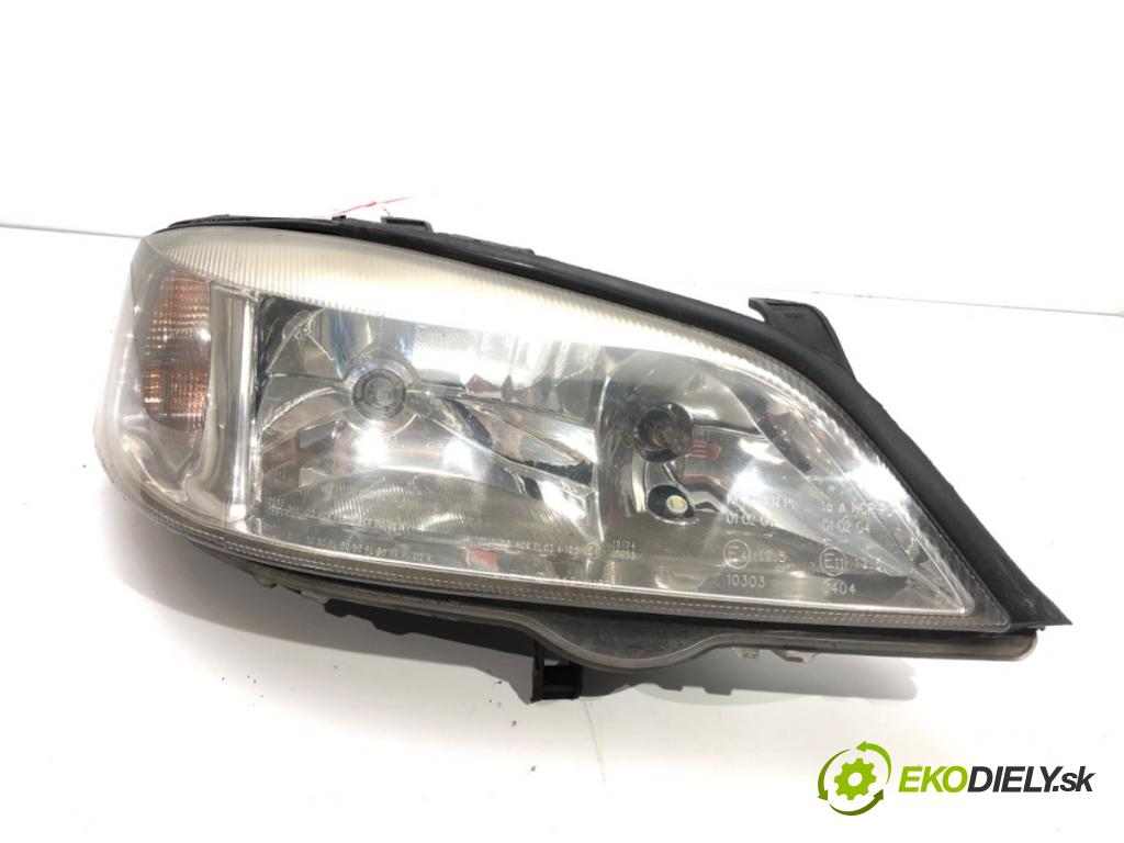 OPEL ASTRA G liftback (T98) 1998 - 2009    1.7 DTI 16V (F08, F48) 55 kW [75 KM] olej napędowy  Svetlomet pravy predný