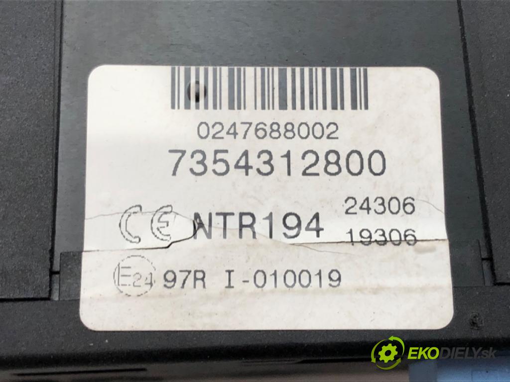 FIAT CROMA (194_) 2005 - 2022    1.9 D Multijet (194AXC1B, 194AXC12) 110 kW [150 KM  spinačka 7354312800 (Spínacie skrinky a kľúče)