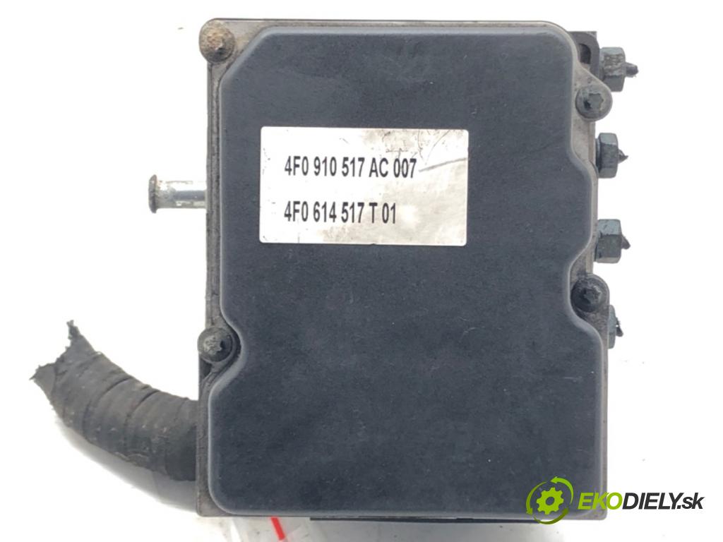 AUDI A6 C6 Avant (4F5) 2004 - 2011    2.7 TDI 132 kW [180 KM] olej napędowy 2005 - 2008  Pumpa ABS 4F0614517T (Pumpy ABS)