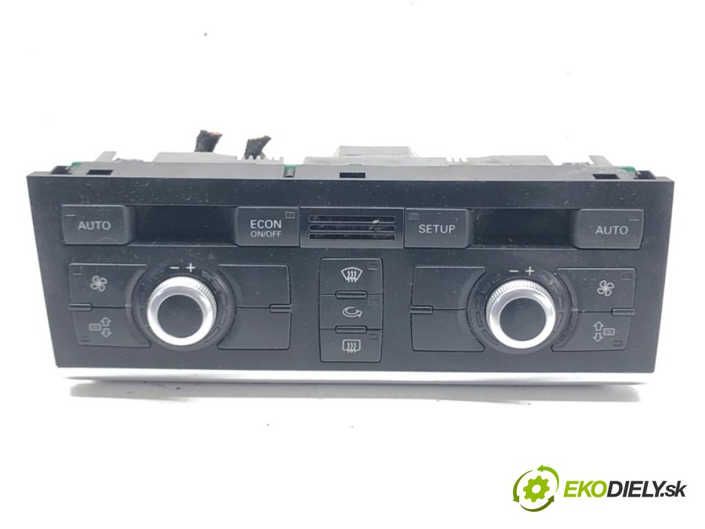 AUDI A6 C6 Avant (4F5) 2004 - 2011    2.7 TDI 132 kW [180 KM] olej napędowy 2005 - 2008  Panel ovládania kúrenia 4F1820043AF (Prepínače, spínače, tlačidlá a ovládače kúrenia)