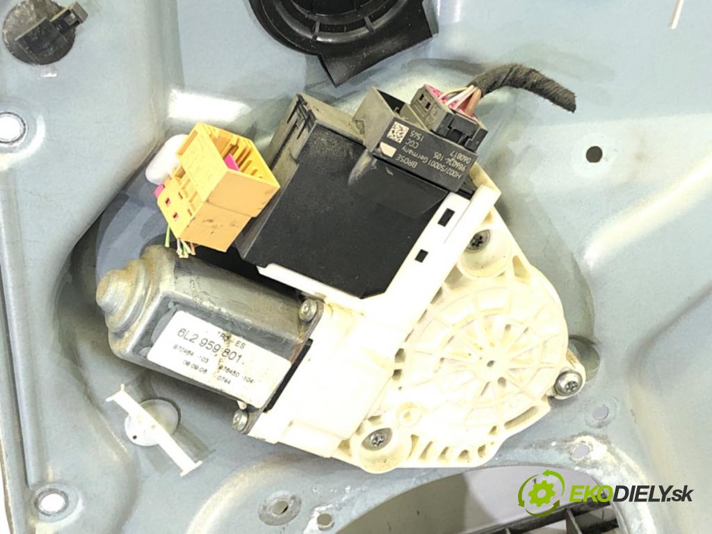 SEAT IBIZA III (6L1) 2002 - 2009    1.4 16V 63 kW [86 KM] benzyna 2006 - 2009  mechanismus okna pravý přední část 6L2959801