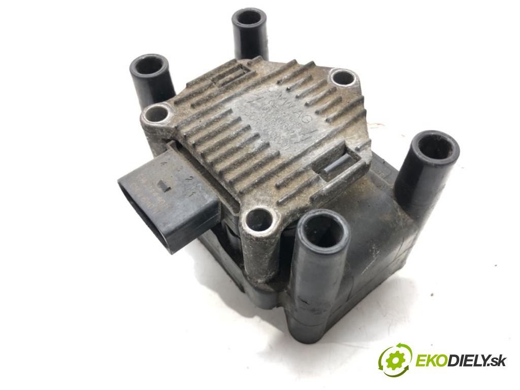 SKODA OCTAVIA I (1U2) 1996 - 2010    1.6 75 kW [102 KM] benzyna 2000 - 2010  Cievka zapaľovacia 032905106E (Zapaľovacie cievky, moduly)