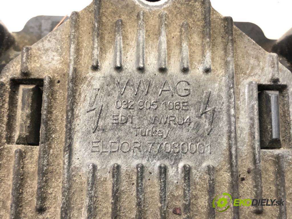 SKODA OCTAVIA I (1U2) 1996 - 2010    1.6 75 kW [102 KM] benzyna 2000 - 2010  Cievka zapaľovacia 032905106E (Zapaľovacie cievky, moduly)