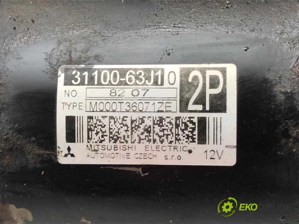 SUZUKI SX4 (EY, GY) 2006 - 2022    1.6 LPG 79 kW [107 KM] Benzyna / gaz samochodowy (  Štartér 31100-63J1 (Štartéry)