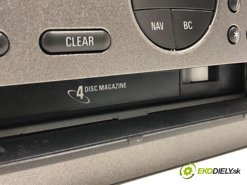 OPEL VECTRA C (Z02) 2002 - 2009    2.2 16V (F69) 108 kW [147 KM] benzyna 2002 - 2008  RADIO 24441243 (Audio zariadenia)