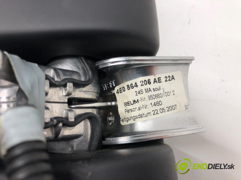 AUDI A8 D3 (4E2, 4E8) 2002 - 2010    3.0 TDI quattro 171 kW [233 KM] olej napędowy 2003  Lakťová opierka 4E0864206AE (Lakťové opierky)