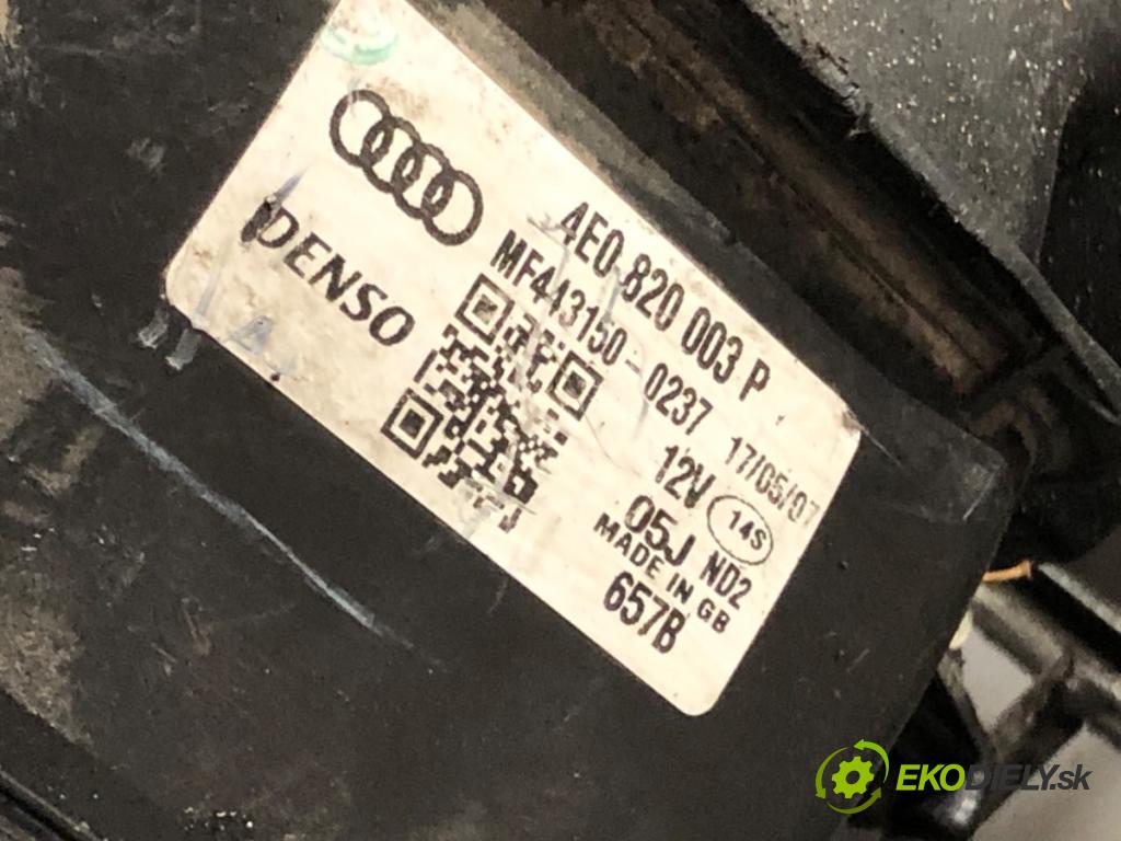 AUDI A8 D3 (4E2, 4E8) 2002 - 2010    3.0 TDI quattro 171 kW [233 KM] olej napędowy 2003  Výhrevné teleso, radiátor kúrenia komplet KOMBAJN 4E0820003P (Radiátory kúrenia)