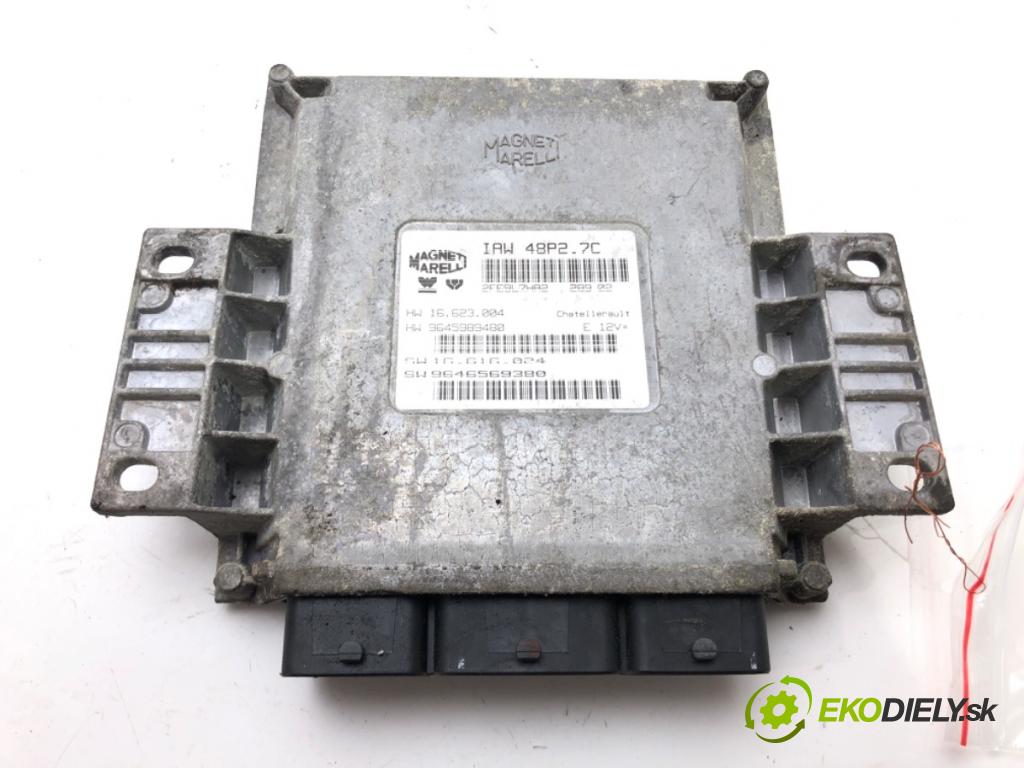 CITROEN C3 I (FC_, FN_) 2002 - 2022    1.1 i 44 kW [60 KM] benzyna 2002 - 2022  riadiaca jednotka Motor 9646569380 IAW48P2.7C (Riadiace jednotky)