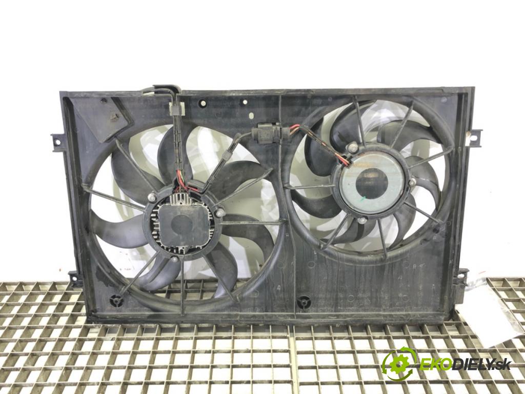 SKODA OCTAVIA II (1Z3) 2004 - 2013    1.8 TSI 112 kW [152 KM] benzyna 2009 - 2013  Ventilátor chladiča 1K0121207B (Ventilátory)