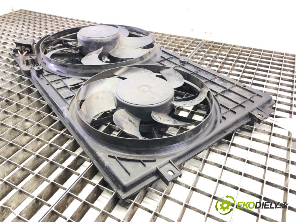 SKODA OCTAVIA II (1Z3) 2004 - 2013    1.8 TSI 112 kW [152 KM] benzyna 2009 - 2013  Ventilátor chladiča 1K0121207B (Ventilátory)