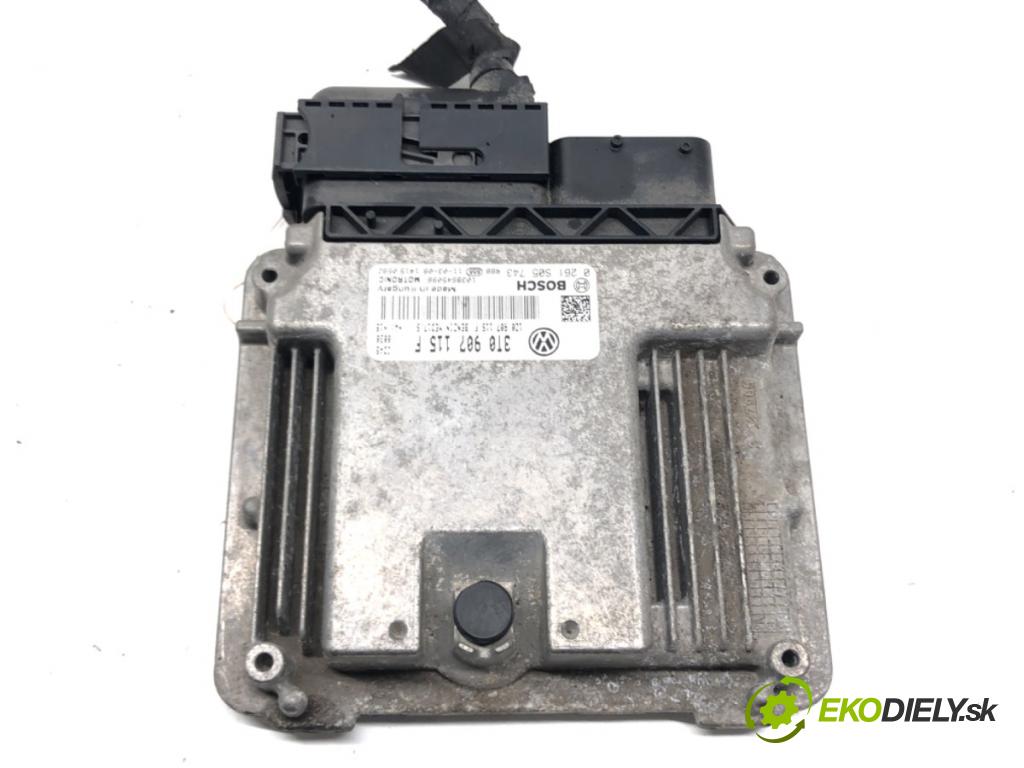 SKODA OCTAVIA II (1Z3) 2004 - 2013    1.8 TSI 112 kW [152 KM] benzyna 2009 - 2013  riadiaca jednotka Motor 3T0907115F (Riadiace jednotky)