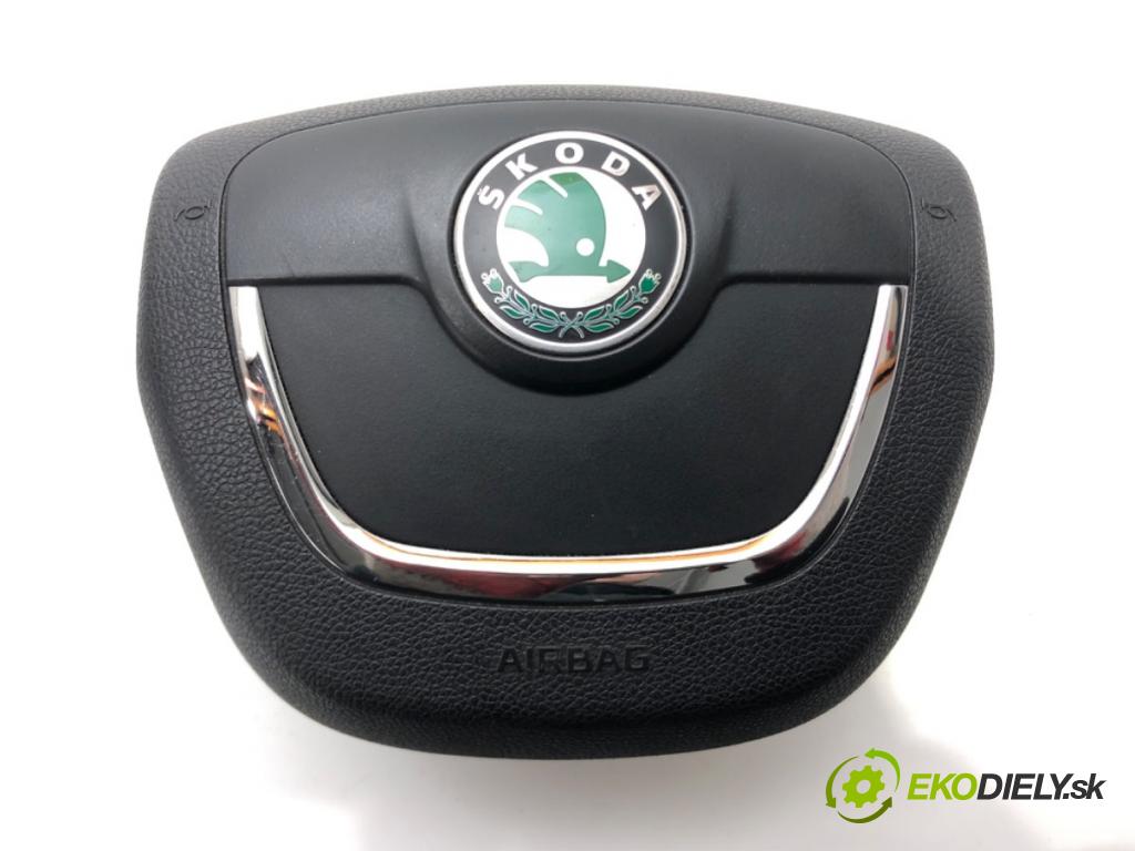 SKODA OCTAVIA II (1Z3) 2004 - 2013    1.8 TSI 112 kW [152 KM] benzyna 2009 - 2013  AirBag volantu 1Z0880201AH (Airbagy)