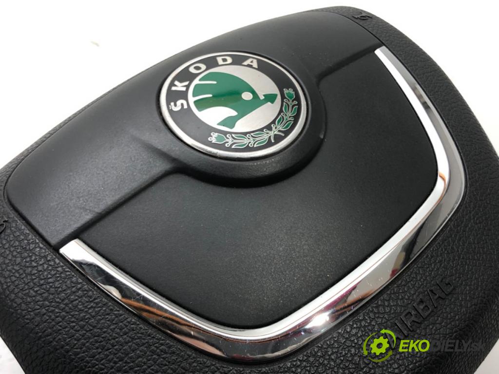 SKODA OCTAVIA II (1Z3) 2004 - 2013    1.8 TSI 112 kW [152 KM] benzyna 2009 - 2013  AirBag volantu 1Z0880201AH (Airbagy)