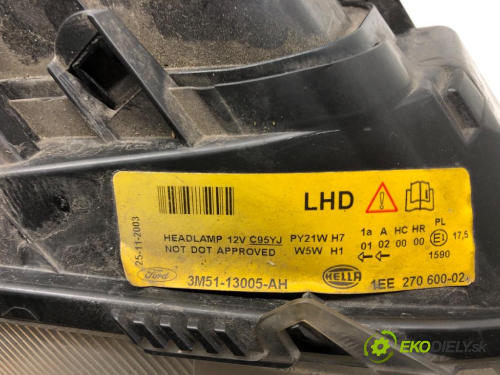 FORD FOCUS C-MAX (DM2) 2003 - 2007    2.0 TDCi 100 kW [136 KM] olej napędowy 2003 - 2007  Svetlomet pravy predný 3M51-13005-AH