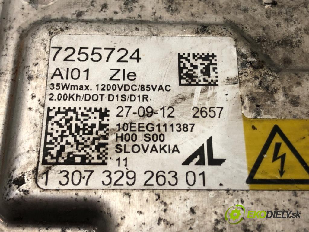 MINI MINI CLUBMAN (R55) 2006 - 2015    Cooper D 82 kW [112 KM] olej napędowy 2010 - 2014  Menič XENON 7255724 (Riadiace jednotky xenónu)