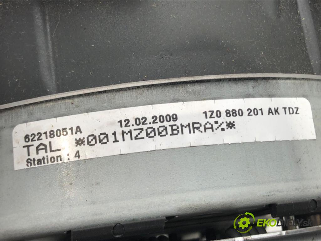 SKODA OCTAVIA II Combi (1Z5) 2004 - 2013    2.0 TDI 103 kW [140 KM] olej napędowy 2005 - 2010  AirBag volantu 1Z0880201AK (Airbagy)