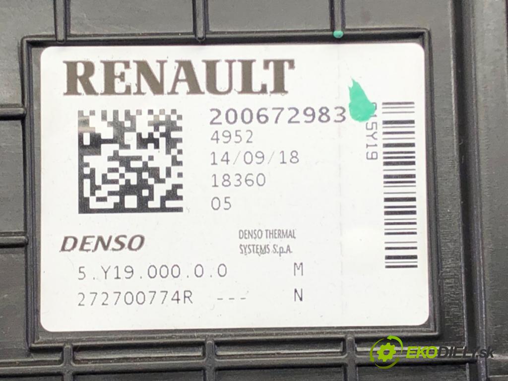 DACIA SANDERO II 2012 - 2022    TCe 90 LPG (B8M1) 66 kW [90 KM] Benzyna / gaz samo  Výhrevné teleso, radiátor kúrenia KOMBAJN 272700774R