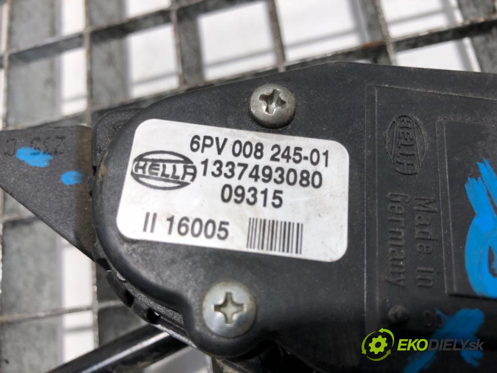 CITROEN JUMPER Autobus (244, Z_) 2002 - 2022    2.2 HDi 74 kW [101 KM] olej napędowy 2002 - 2022  Potenciometer plynového pedálu 1337493080 (Pedále)