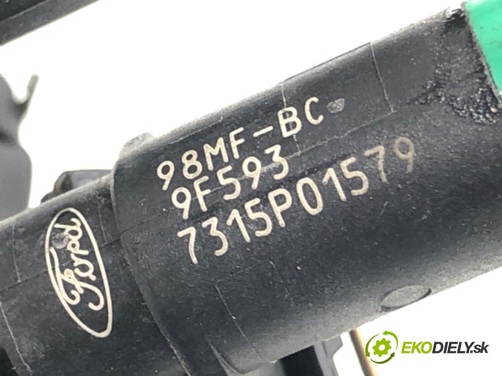 FORD FOCUS II (DA_, HCP, DP) 2004 - 2013    1.6 74 kW [100 KM] benzyna 2004 - 2012  Lišta vstrekovacia 98MF-BC (Vstrekovacie lišty)