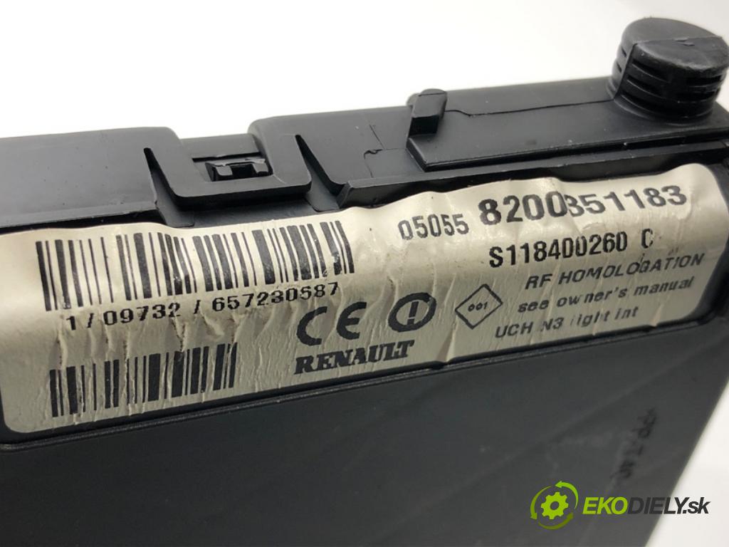 RENAULT SCÉNIC II (JM0/1_) 2003 - 2010    1.9 D 85 kW [116 KM] olej napędowy 2006 - 2008  Modul 8200351183 (Ostatné)