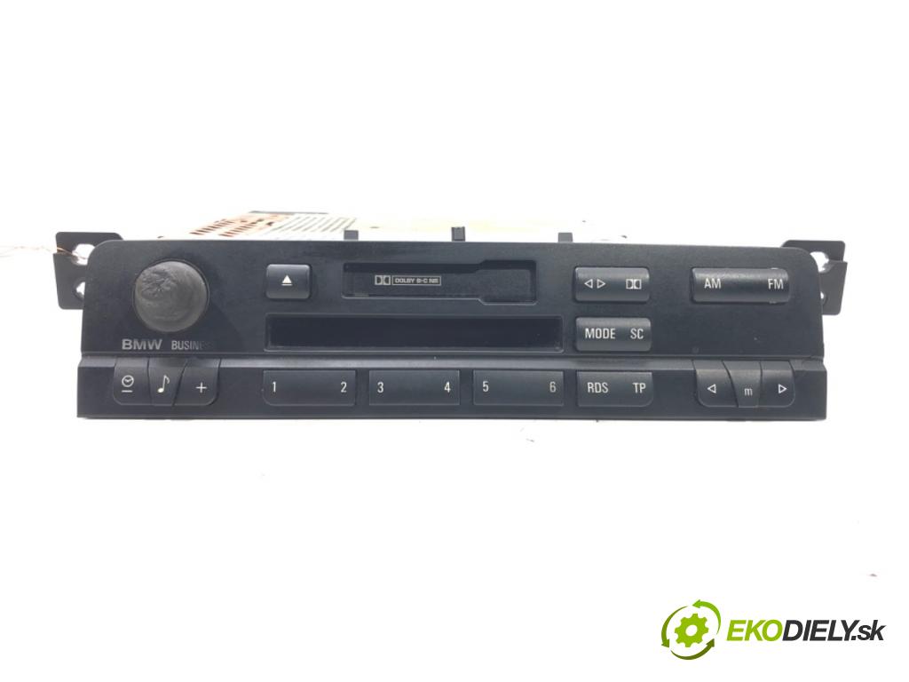 BMW 3 (E46) 1997 - 2005    320 d 100 kW [136 KM] olej napędowy 1998 - 2001  RADIO 6902659 (Audio zariadenia)