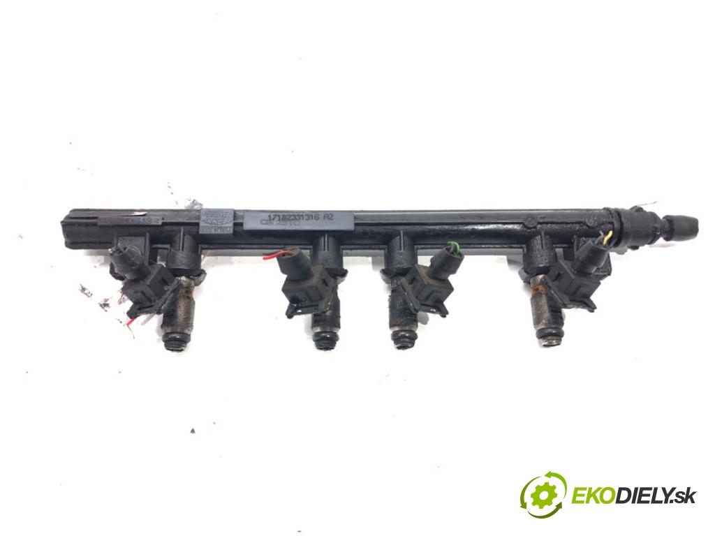 FIAT FIORINO Nadwozie pełne/minivan (225_) 2007 - 2022    1.4 (225AXA1A, 225BXA1A) 57 kW [78 KM] benzyna 200  Lišta vstrekovacia CB261C (Vstrekovacie lišty)