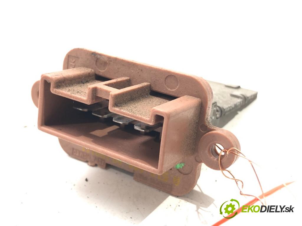 FIAT BRAVO II (198_) 2006 - 2022    1.4 (198AXA1B) 66 kW [90 KM] benzyna 2007 - 2014  Odpor, rezistor kúrenia vzduchu  (Odpory (rezistory) kúrenia)