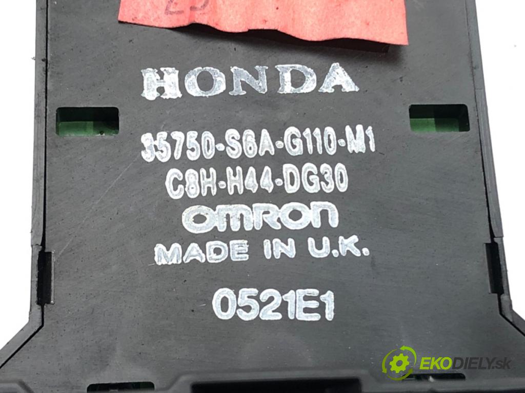 HONDA CIVIC VII Hatchback (EU, EP, EV) 2000 - 2006    1.4 iS (EP1) 66 kW [90 KM] benzyna 2001 - 2005  Prepínač okien 35750-S6A-G110-M1 (Prepínače, spínače, tlačidlá a ovládače kúrenia)