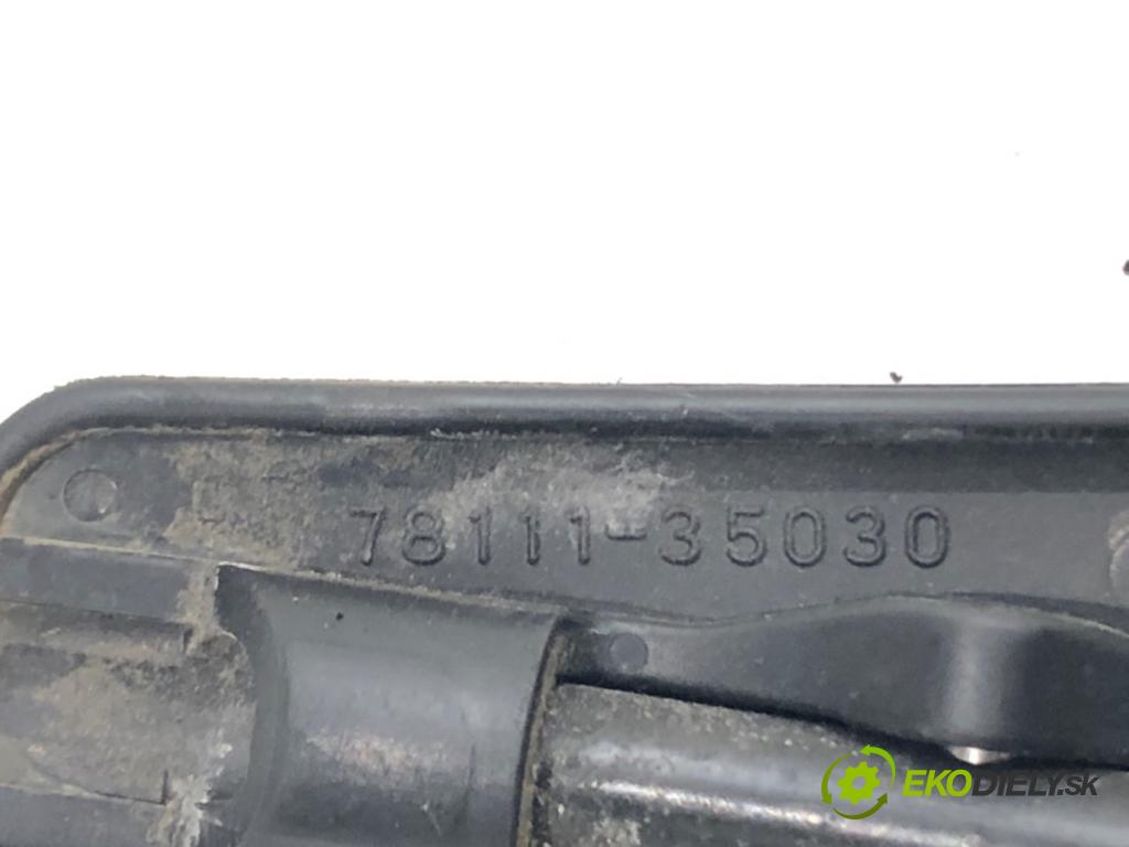 TOYOTA COROLLA Verso (_E12_) 2001 - 2007    2.0 D-4D (CDE120_) 66 kW [90 KM] olej napędowy 200  Potenciometer plynového pedálu 78111-35030 (Pedále)