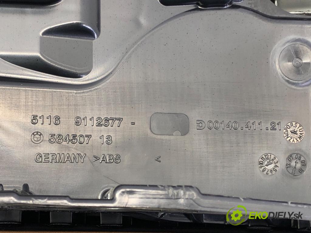 BMW 7 (F01, F02, F03, F04) 2008 - 2015    750 i, Li 300 kW [408 KM] benzyna 2008 - 2012  Tunel stredový  (Stredový tunel / panel)