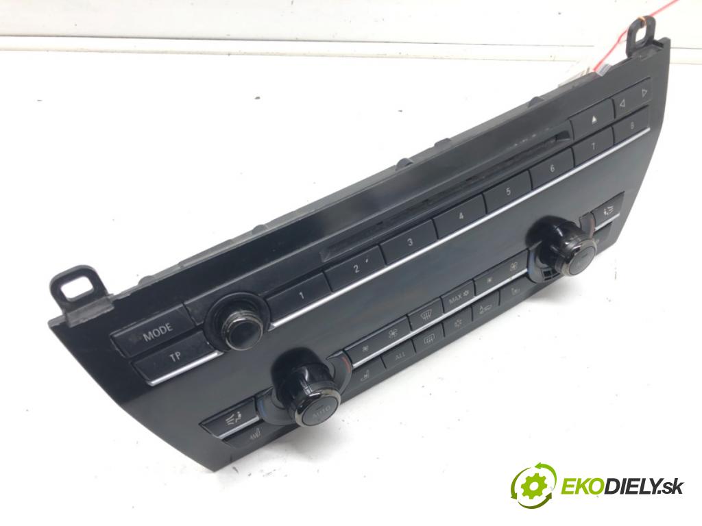 BMW 7 (F01, F02, F03, F04) 2008 - 2015    750 i, Li 300 kW [408 KM] benzyna 2008 - 2012  Panel ovládania kúrenia 9202593 (Prepínače, spínače, tlačidlá a ovládače kúrenia)