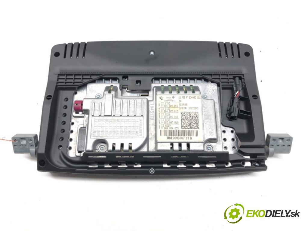 BMW 7 (F01, F02, F03, F04) 2008 - 2015    750 i, Li 300 kW [408 KM] benzyna 2008 - 2012  Dislpej DVD sedačky pravy 9203067