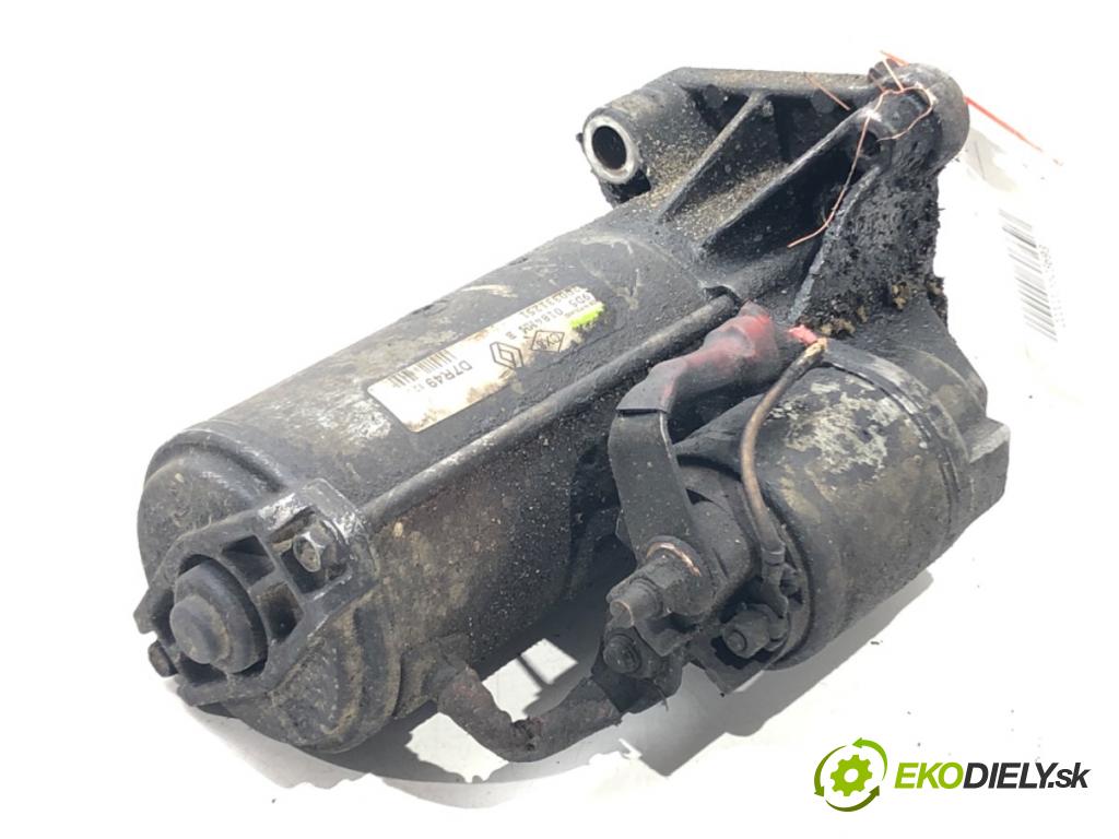 RENAULT SCÉNIC II (JM0/1_) 2003 - 2010    1.9 D 85 kW [116 KM] olej napędowy 2006 - 2008  Štartér 8200331251 (Štartéry)