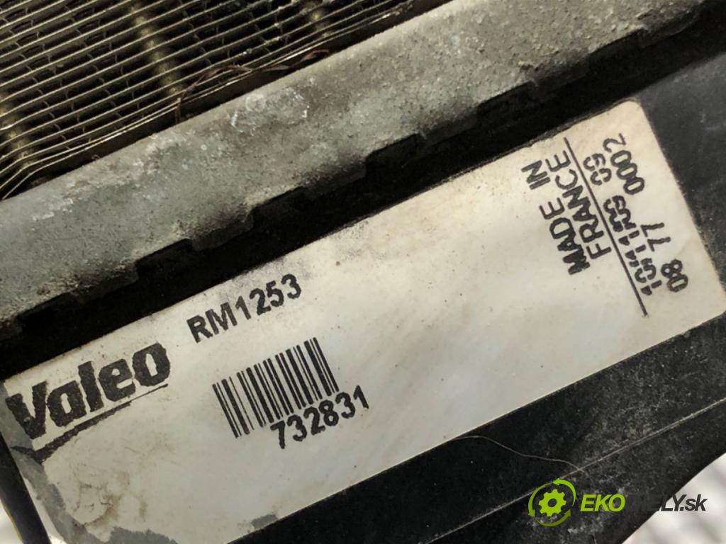 CITROEN C3 I (FC_, FN_) 2002 - 2022    1.4 i 54 kW [73 KM] benzyna 2002 - 2010  Chladič vody  (Chladiče vody)