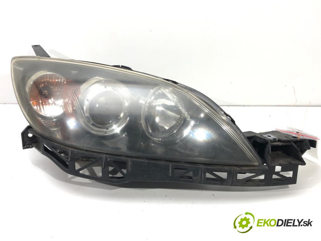 MAZDA 3 (BK) 2003 - 2009    2.0 (BKEP) 110 kW [150 KM] benzyna 2003 - 2009  Svetlomet pravy predný XENON 