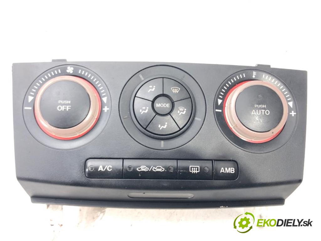MAZDA 3 (BK) 2003 - 2009    2.0 (BKEP) 110 kW [150 KM] benzyna 2003 - 2009  Panel ovládania kúrenia K1900BP4N (Prepínače, spínače, tlačidlá a ovládače kúrenia)
