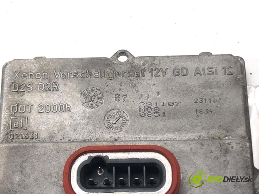 AUDI A8 D3 (4E2, 4E8) 2002 - 2010    4.0 TDI quattro 202 kW [275 KM] olej napędowy 2003  Menič XENON 5DV008290-00 (Riadiace jednotky xenónu)