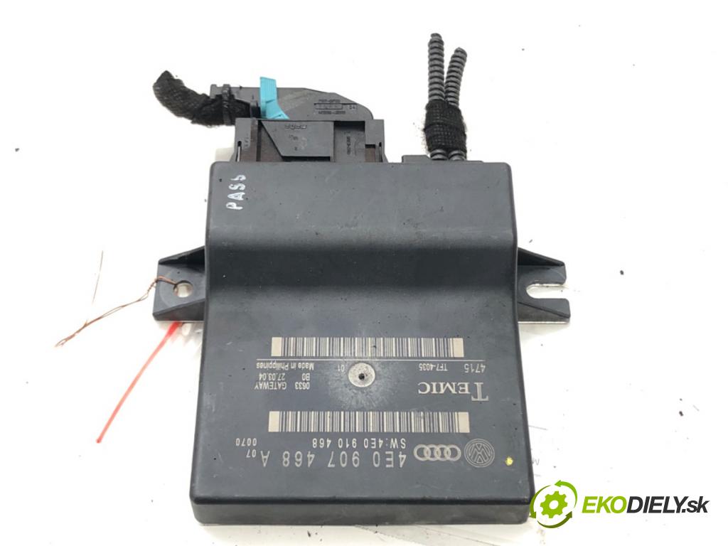 AUDI A8 D3 (4E2, 4E8) 2002 - 2010    4.0 TDI quattro 202 kW [275 KM] olej napędowy 2003  Modul GATEWAY 4E0907468A