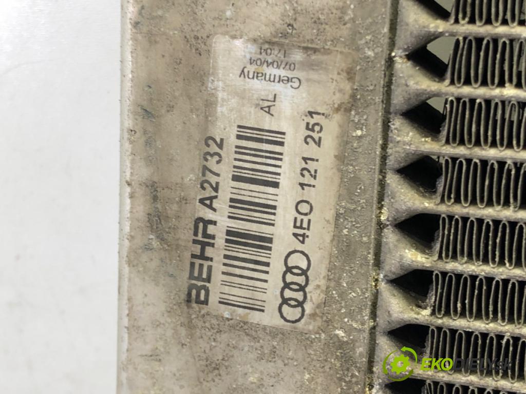 AUDI A8 D3 (4E2, 4E8) 2002 - 2010    4.0 TDI quattro 202 kW [275 KM] olej napędowy 2003  Chladič vody 4E0121251 (Chladiče vody)