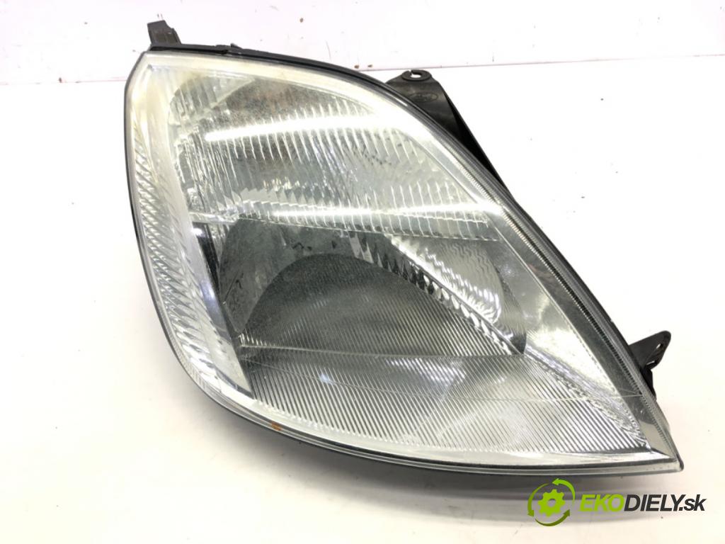 FORD FIESTA V (JH_, JD_) 2001 - 2014    1.4 TDCi 50 kW [68 KM] olej napędowy 2001 - 2008  Svetlomet pravy predný