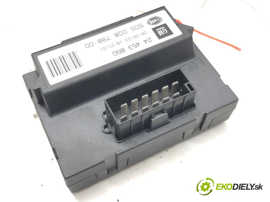 OPEL ZAFIRA B Nadwozie pełne/minivan (A05) 2005 - 2015    1.8 VAN (M75) 103 kW [140 KM] benzyna 2005 - 2015  Modul ťažného oka 24453850 (Ostatné)